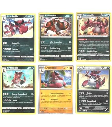 Amazon.com: Krookodile 117/198 - Scarlet & Violet
