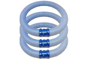 SHIWAGIN 3 Pack Pool Cleaner Hose Replacement Kit for Zodiac Mx6 Mx8 - Pool Systems R0527700 Cleaner Accessories Twist Lock Hose 39" for Swimming Pool