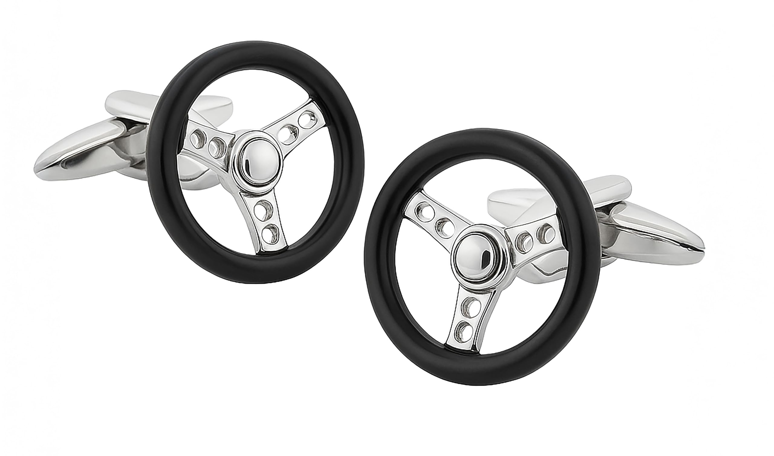 Steering Wheel Novelty Cufflinks