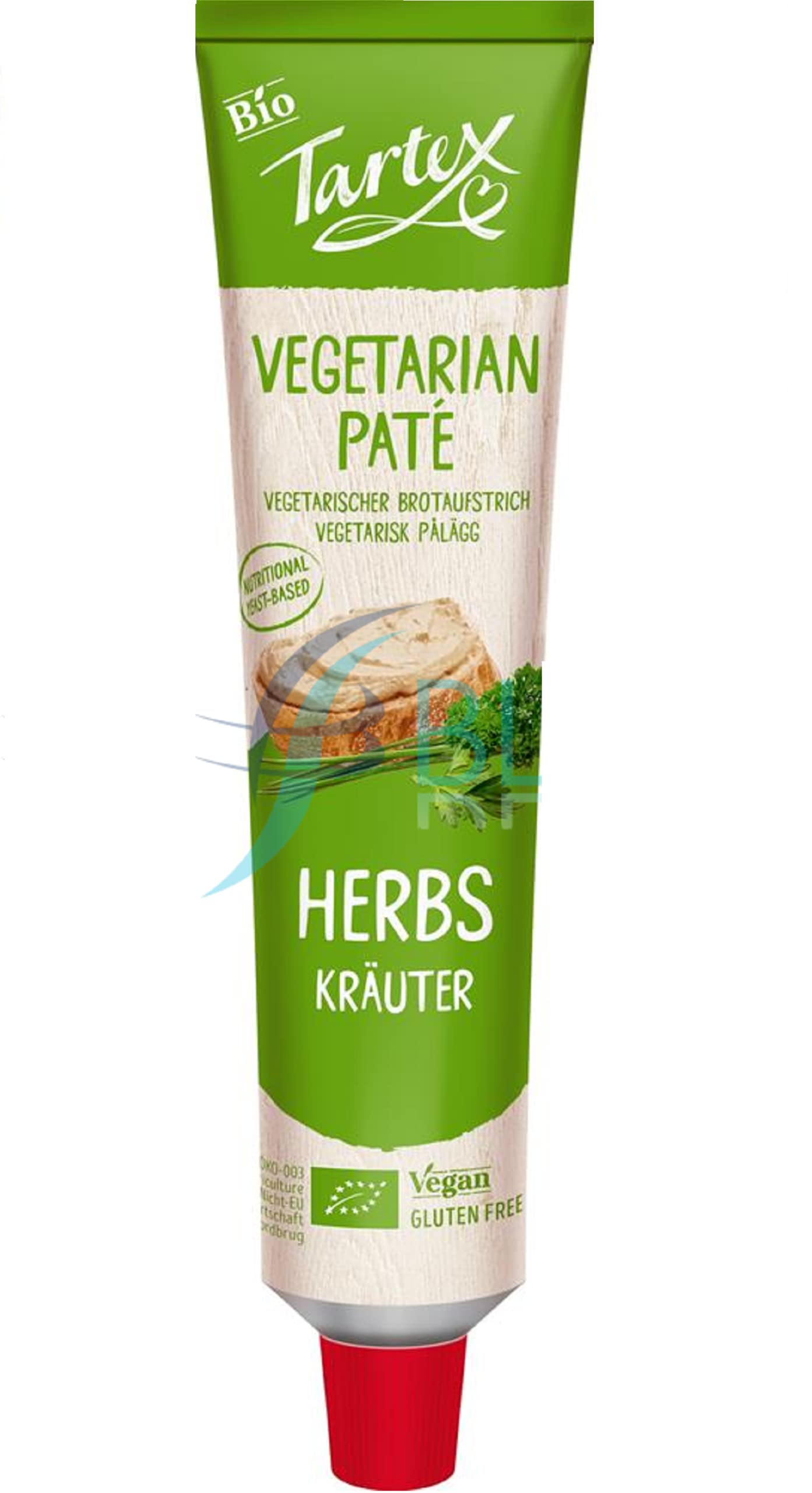 Tartex Organic Herb Pate Tube, 200g