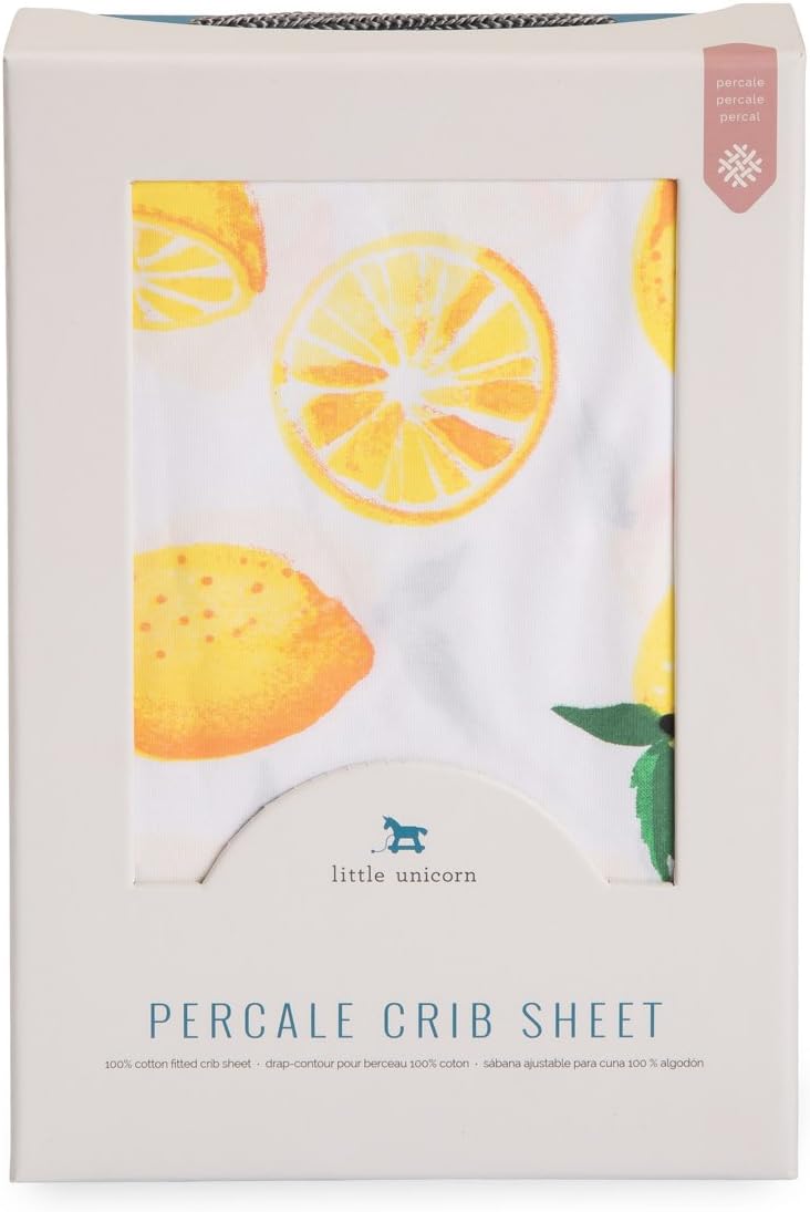 citrus crib sheet