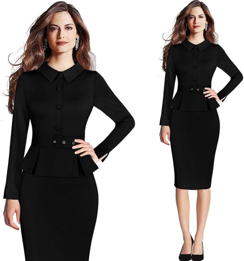 wearing long dresses to work