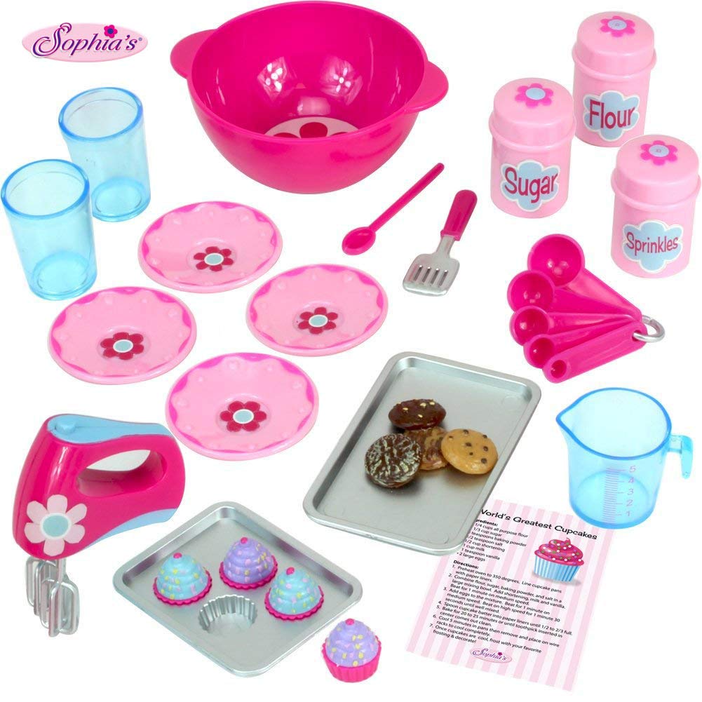 18 Inch Doll Baking Set Of 23 Pcs Fits American Girl Doll