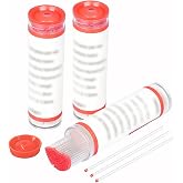 300 Pcs Glass Capillary Tube，75 mm Melting Point Tube，1.1mm ID and 1.5mm OD for TLC Spotting, Borosilicate Glass Capillary Sturdy for Durable