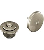 Tappo di scarico per lavabo click-clack cromato con fessura senza fessura | Leroy Merlin