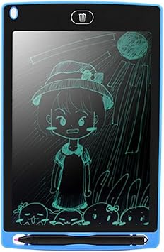 Chocozone Portable 8.5 Re-Writable LCD E-Pad, Paperless E-Writer with Stylus, Digital Notepad for Drawing, Playing, Handwriting Tab