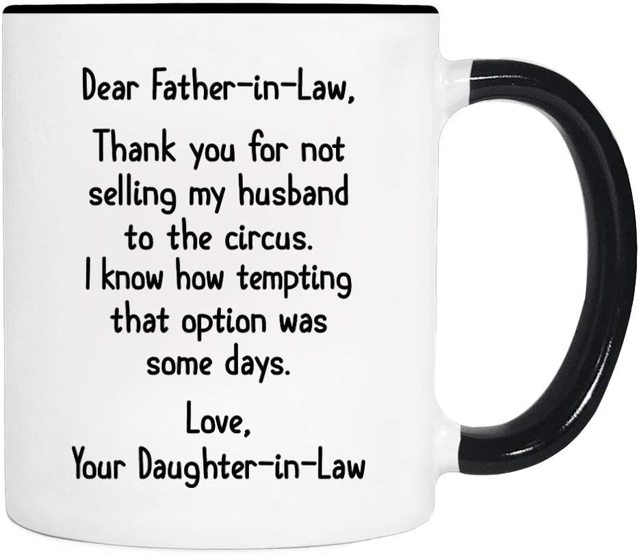 father in law coffee mug