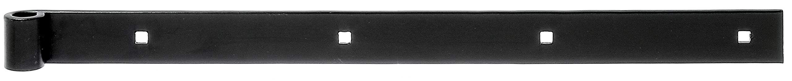 GAH-Alberts Shutter Hinge Straight with Pronged End Rolle 14 mm / 500 x 35 mm Black