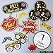Corbase eonou New Years Eve Party Photo Booth Props NYE 2017 - Real Glitter - Best Photobooth Decorations by Ash & Parker