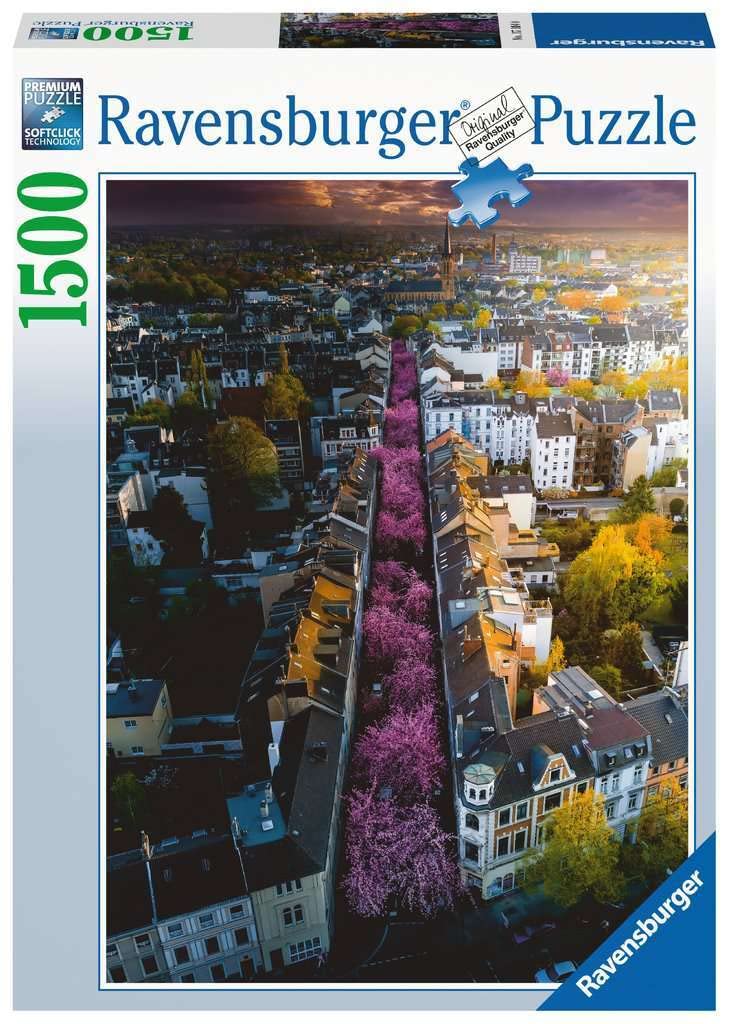 Ravensburger Puzzle 17104 - Blooming Bonn, 1500 Pieces Puzzle for Adults and Children from 14 Years, Puzzle with City Motif