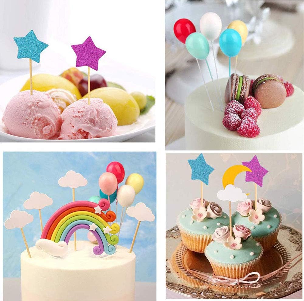 Napravi Rs Licorne Gateau Decorations De Gateau Danniversaire 24 Pcs Decoration Gateau Licorne Arc En Ciel Happy Birthday Banniere Ballons Nuages Decorations Et Accessoires De Fetes Fournitures De Loisirs Creatifs