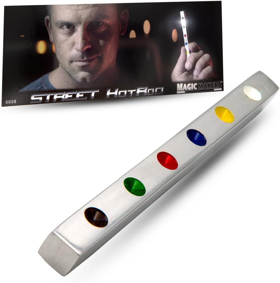 Amazon Com Magic Makers Metal Street Hotrod Magic Trick By Rob Stiff Toys Games