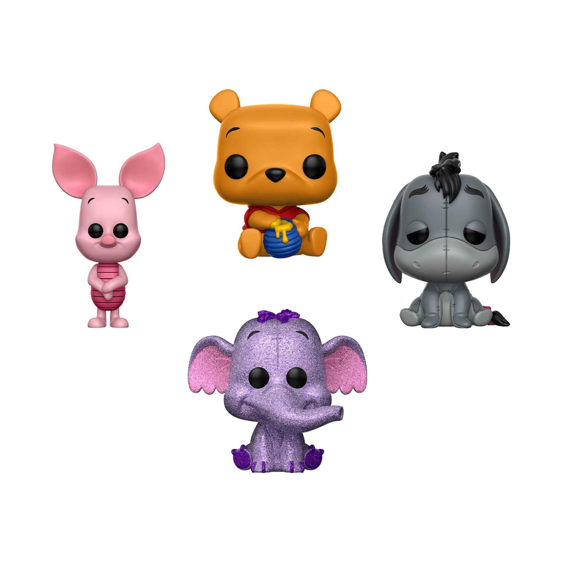 Funko Pop! Disney: Winnie the Pooh - Piglet - 4pk - Winnie the Pooh - Collectable Vinyl Figure - Gift Idea - Official Merchandise - Toys for Kids & Adults - TV Fans - Model Figure for Collectors