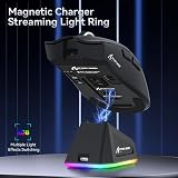 ATTACK SHARK X11 Gaming Mouse with Magnetic Dock PixArt 3311 22000 DPI view 4