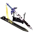 Superbuybox Link Weapon Sword Dagger Sheild Action Figure Game Collection Desk Room Decoration Backpack Pendant Gift (Link's Master Sword PU Case)