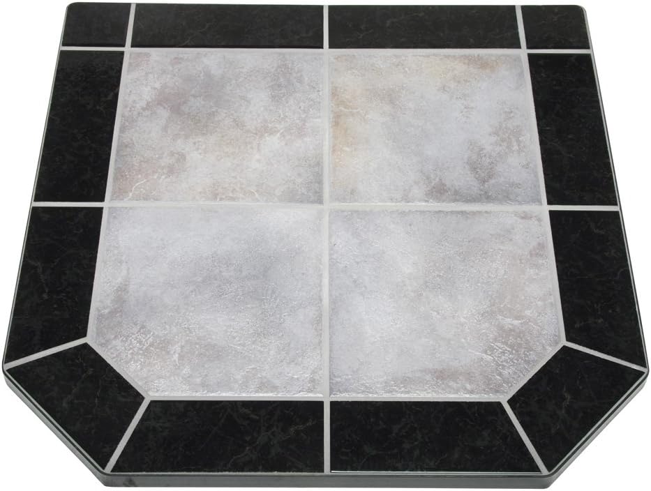 Chimney 49222 Night Shadows Tile Single Cut Corner Stove