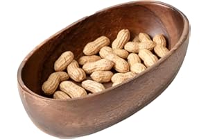 Wooden Fruit Bowl,Nuts Serving Tray Container Vintage Centerpiece | Wooden Serving Tray,for Sandwich Bread Fruit Dips Sauce C