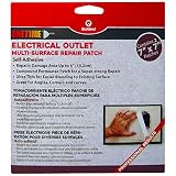 Red Devil 1227 Onetime Multi Surface Repair Patch - 2 Pack of 7 inch x 7 inch patches