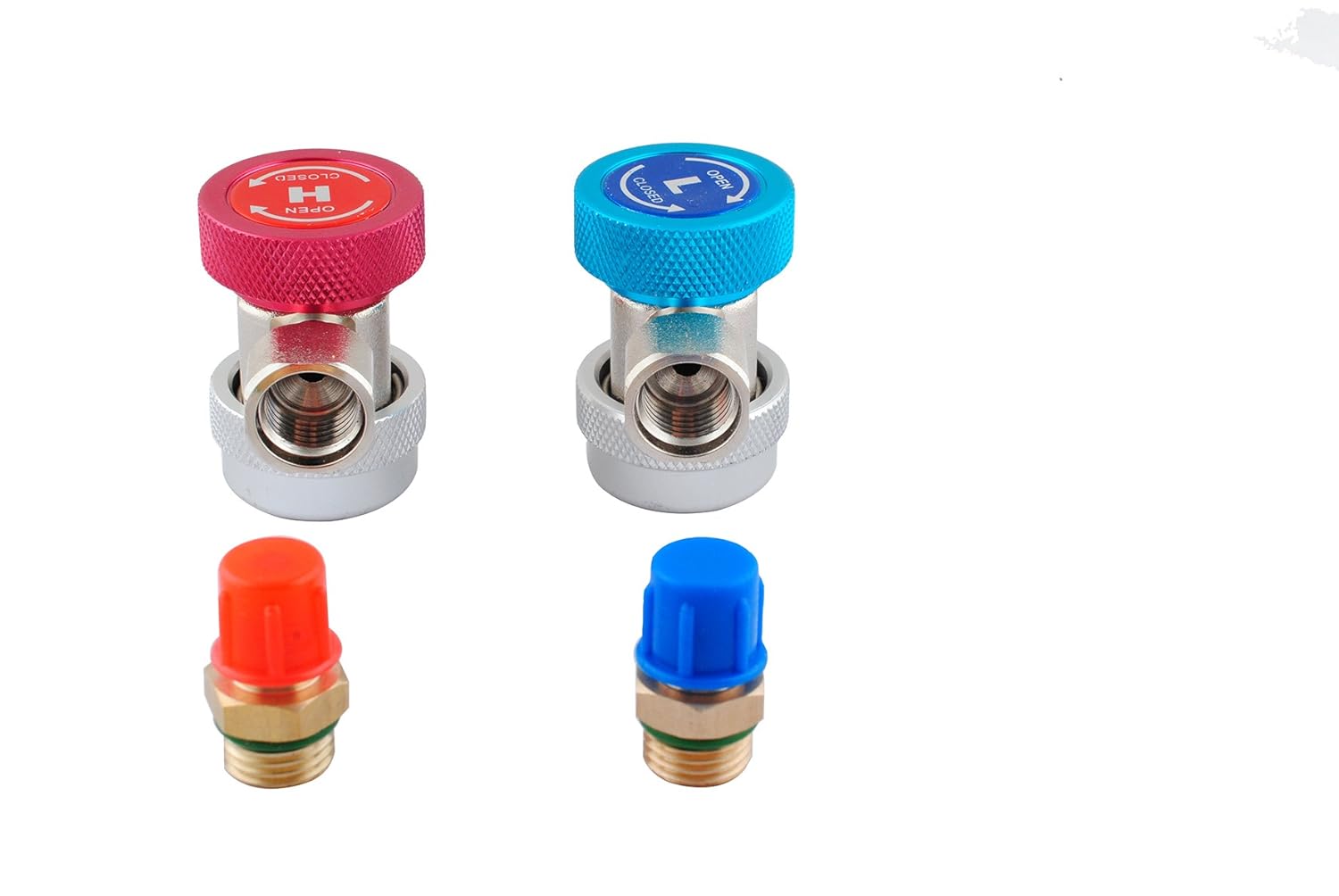 Tools & Equipment Wadoy R134A Adapter Fittings Air Conditioning Charge