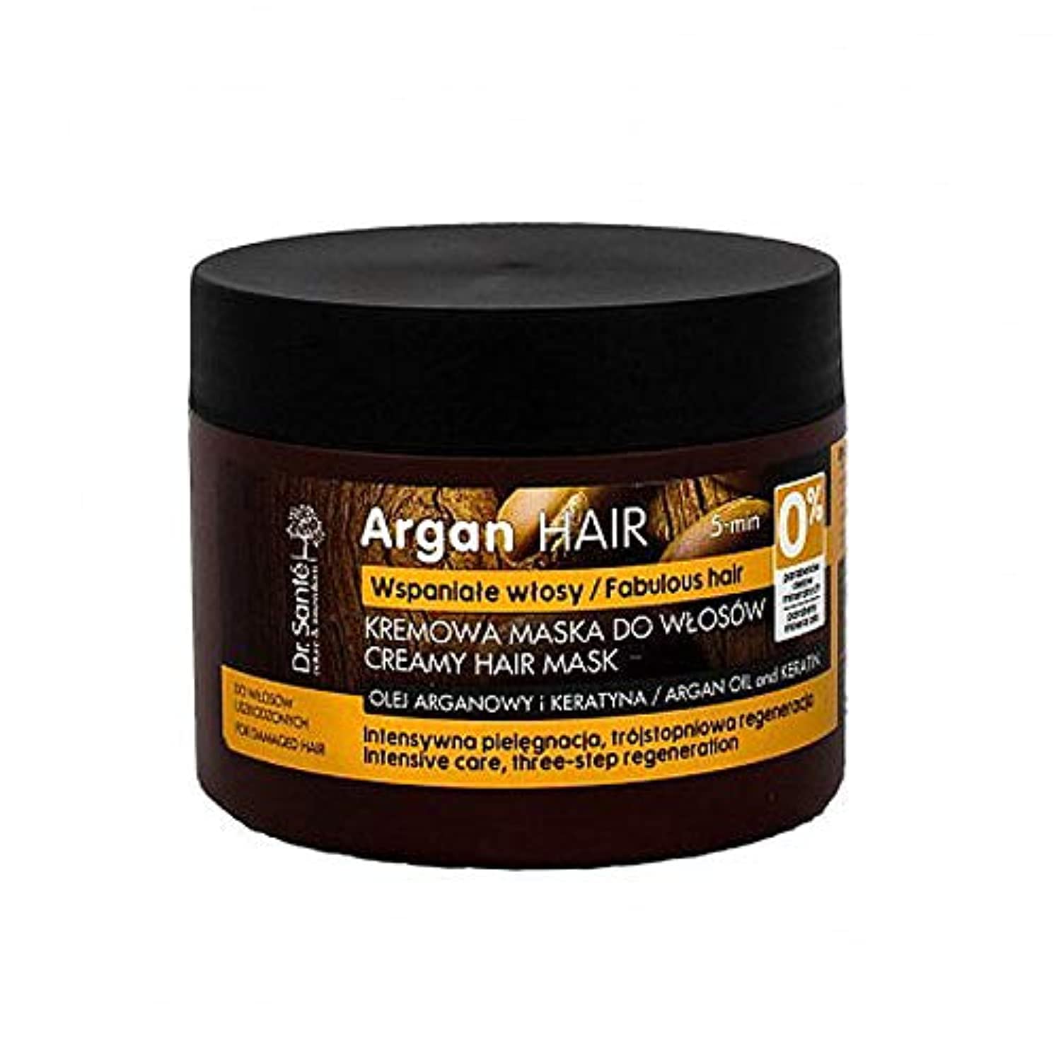 Dr.Sante Natural Mask with Argan Keratin for Damaged Hair 300ml
