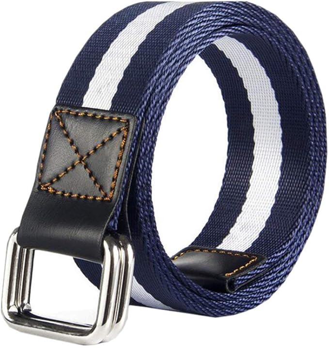 Men'S Men'S Men'S Belt Men'S Jeans Belt Canvas Fabric Belt 20s Fabric