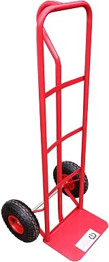 AB Tools Sack Truck 600lb Pneumatic Wheels Red Steel Hand Trolley view 4
