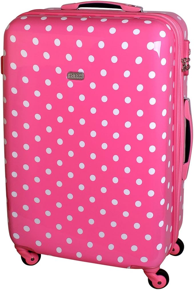 pink suitcases near me