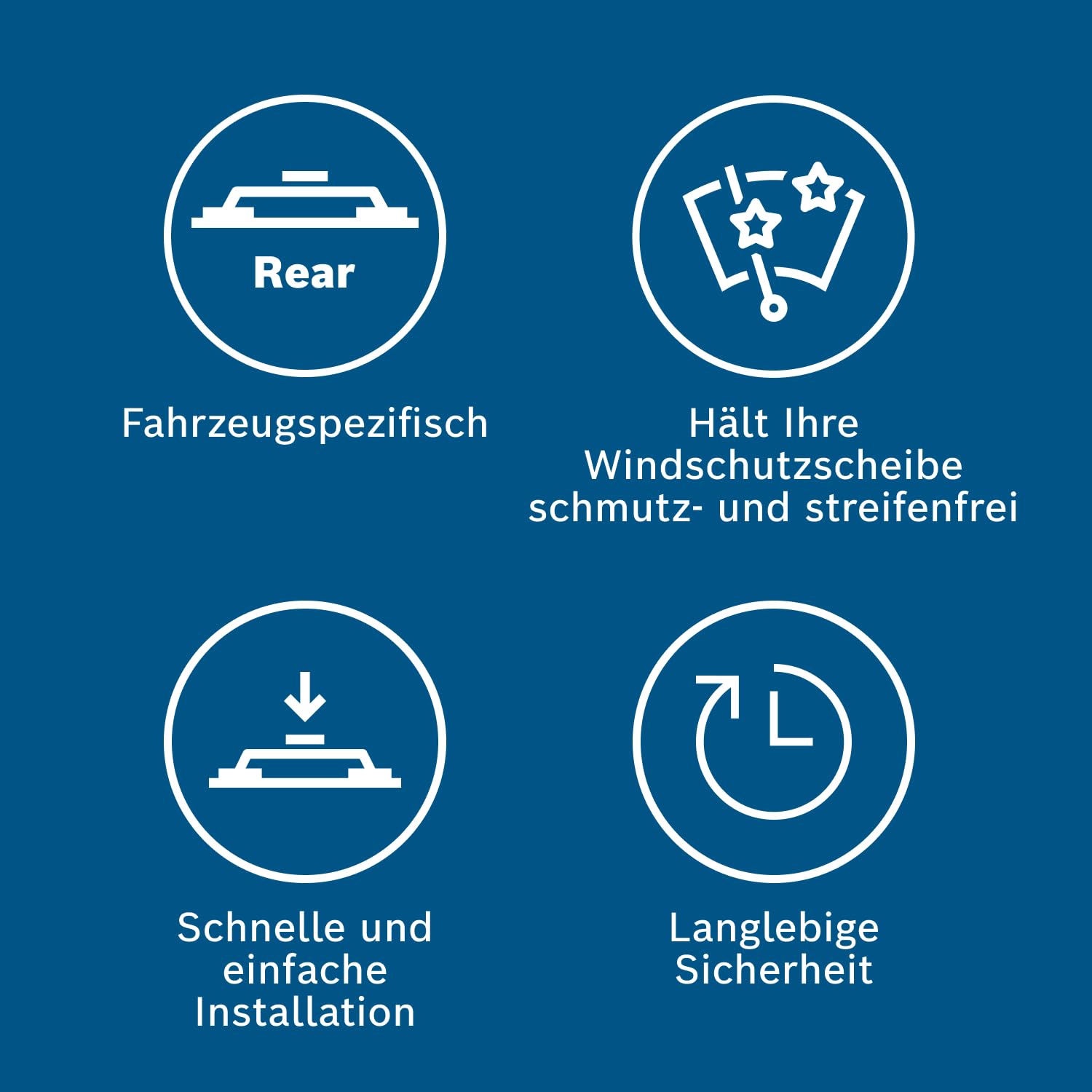 BOSCH Wischblatt A283H 4