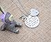 O.RIYA Loss of Pet Necklace, Pet Memorial Necklace, Dog Cat Hand Stamped Jewelry