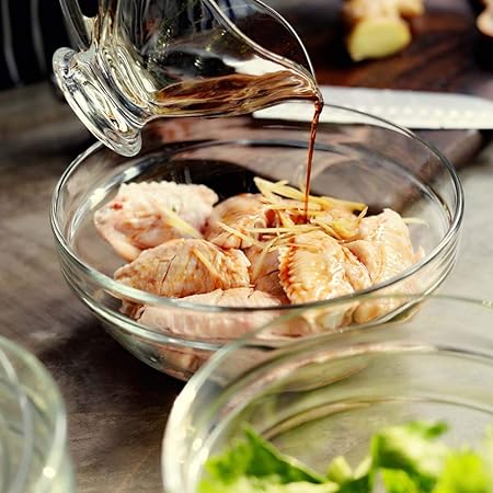 SMC Cuenco Tazón de Fuente Transparente del Huevo de Cristal Que ...