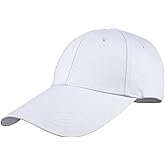 Sportmusies Extra Long Bill Cotton Baseball Cap for Men Women | 100% Cotton Cap,Lightweight, Adjustable for Men Women Unisex, Summer Sun Protection Visor Hat