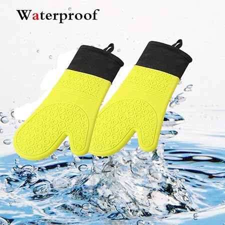 Amazon.com: LaTiendaTuya - Guantes de cocina de gel de ...