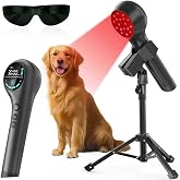 Red Light Therapy Device, 660/808nm Handheld Infrared Light Wand with Stand | Portable Cordless Red Light Therapy for Body, Knee, Shoulder, Back, Joint &amp; Pet, Promotes Pain Relief, for Home Office Use