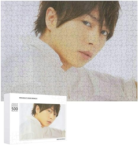 Amazon Co Jp 櫻井翔大人と子供の魔法のパズルおもちゃファッション装飾人気のアニメーションかわいい製品木製パズルチャレンジ家族ゲーム500個 ホーム キッチン