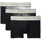 Calvin Klein mens Pima Cotton 3-pack Trunk