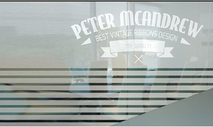 Amazon Com Banner Buzz Make It Visible Blank Frosted Window