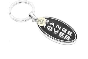 ARKOSKNIGHT Creative Car Logo Keychain for Car 3D Chrome Metal Alloy Key Chain Gifts for Women and Men Keyring Universal Size