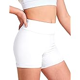 Somaibo Girls Dance Shorts Kids Bike Gymnastic Volleyball Cartwheel High Waisted Short for Youth