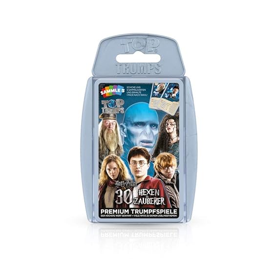Harry Potter - Die größten Hexen und Zauberer - Kartenspiel - Top Trumps