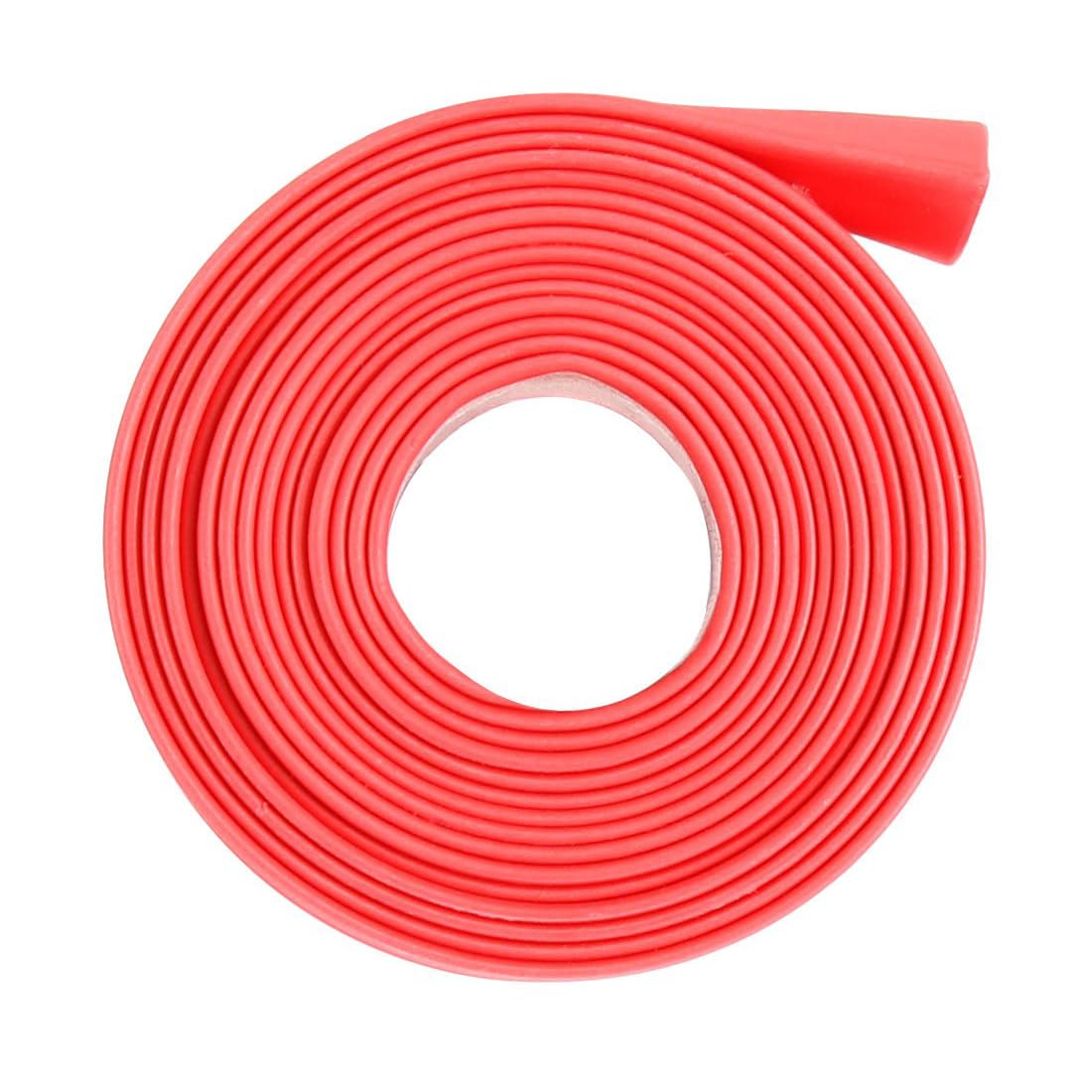 Unifizz Heat Shrink Tubing 15mm Dia 25mm Flat Width 2:1 Ratio Shrinkable Tube Cable Sleeve 1m - Red
