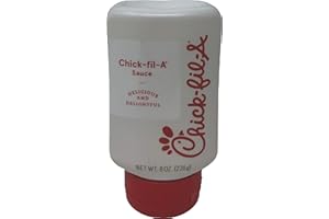Chick-Fil-A Sauce 8 oz. Squeeze Bottle - resealable Container for Dipping, Drizzling, and Marinades (Chick-Fil-A)