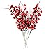 lulalula artificielle Berries Faux Mini houx Simulation décoratifs Fruits plantes Bouquet fête lulalula artificielle Berries Faux Mini houx Simulation décoratifs Fruits plantes Bouquet fête