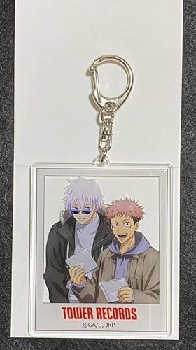 Amazon 呪術廻戦 タワーレコード五条 虎杖 アクリルキーホルダータワレコmappa アニメ 萌えグッズ 通販