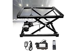 Electric Scissor Lift Table, Electric Lifting Platform Height Adjustable with Wired Remote Control Lift Platform for DIY Furn