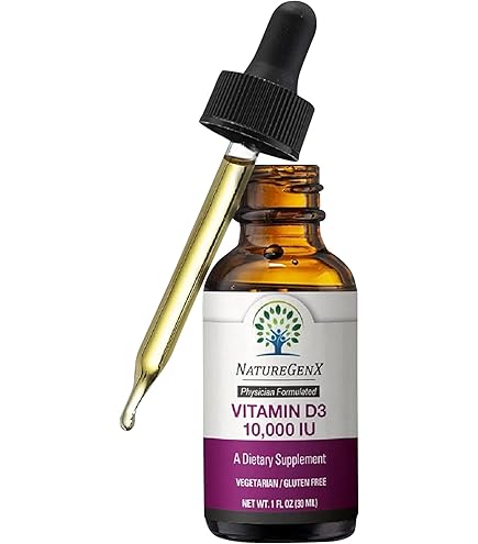 Amazon.com: NatureGenX Vitamin D3 Liquid Drops – Immune Support