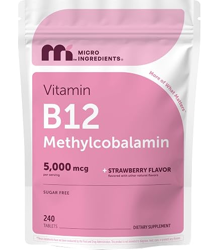 Amazon.com: BulkSupplements.com Methyl B12 (Methylcobalamin) Pure Powder - B12  Methylcobalamin 200 mcg - Methylcobalamin B12 - Energy Vitamins (50 Grams)  : Health & Household