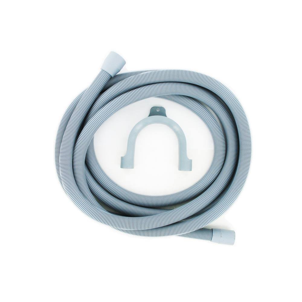 Paxanpax PLD1215 Drain Outlet Hose and Hook ,Grey, 4 m Length, 29 mm and 22 mm Fitting