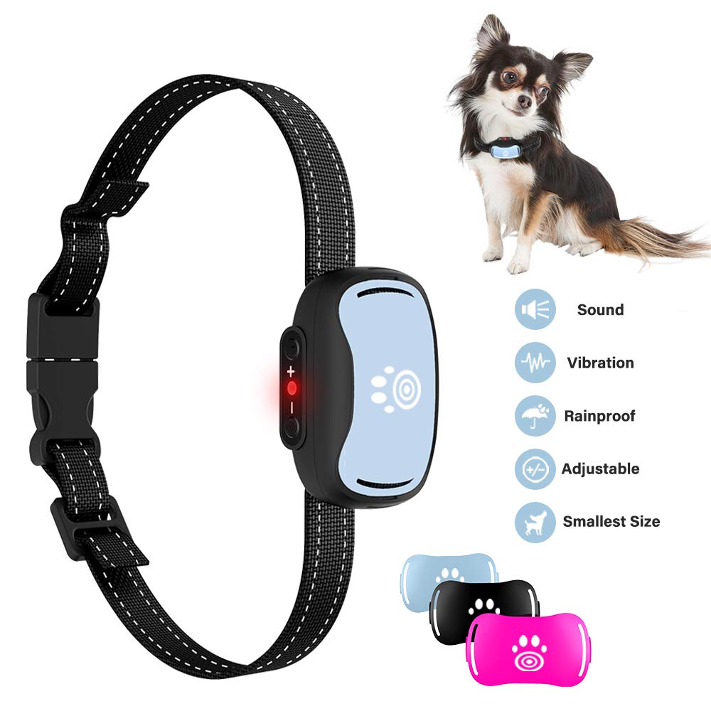 Pumila 2019 Small Dog Bark Collar, Humane 7Level