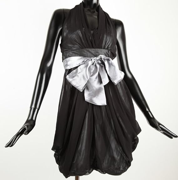 Amazon パーティードレス バルーン裾のシフォンミニ姫フォーマルワンピ ホルターネック 黒 ピンク モスグリーン ショートドレス 結婚式 ブライダル ２次会 ブラック ワンピース チュニック 通販