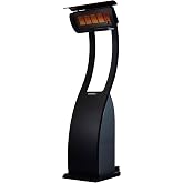 Bromic Tungsten Smart Heat Freestanding 11000W Gas Patio Heater - Propane Gas (LPG), 500 Series, 110V, Black Finish - BH0510001
